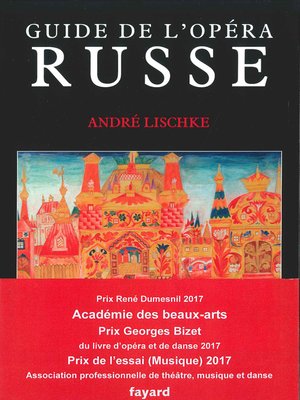 cover image of Guide de l'opéra russe
